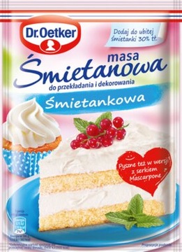Masa Śmietanowa Śmietankowa 56g Dr.Oetker