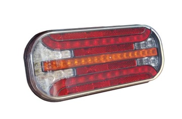 Lampa Tylna LED FT-230 AUTO LAWETA PRZYCZEPA 6 funkcji Lewa lub Prawa IP68
