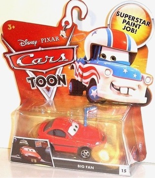 BIG FAN Opowieści Złomka Toon Auta Cars Mattel