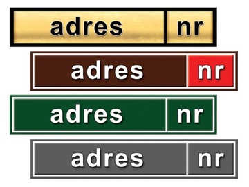 АДРЕСНАЯ ТАБЛИЧКА НОМЕР ДОМА табличка с номером улицы