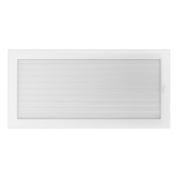 Kratka kominkowa wentylacyjna biała 22x45