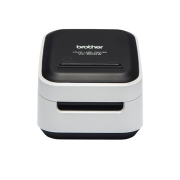 Drukarka etykiet Brother VC-500W 8 mm/sek OPIS