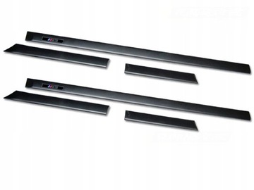 LISTWY BOCZNE BMW E36 COUPE CABRIO M3 STYLE BLACK