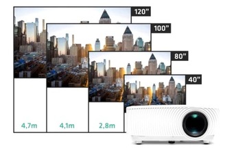 OVERMAX MULTIPIC 2.4 LED HD WIFI ПРОЕКТОР
