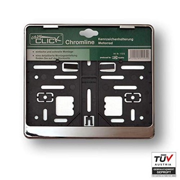 Uchwyt ramka tablicy rejestracyj. Easy Click 7s214