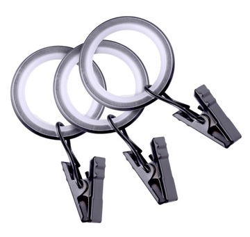 Сайлент-кольца с лягушками для металлических карнизов 16 и 19 мм.