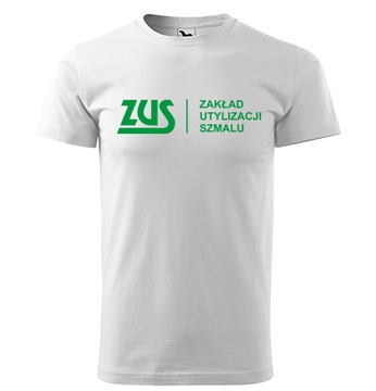 KOSZULKA zakład utylizacji szmalu ZUS PREZENT L