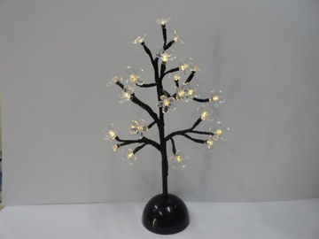 ŚWIECĄCE DRZEWKO SZCZĘŚCIA 35cm 24 Diody LED WH-N