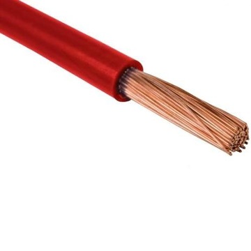 Przewód kabel linka LGY H07V 1x0,75mm CZERWONY 1MB