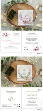 Приглашения на гражданскую свадьбу в геометрическом стиле бохо!