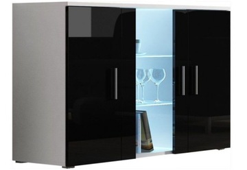 Komoda- SOHO S7 - fronty wysoki połysk- CAMA MEBLE