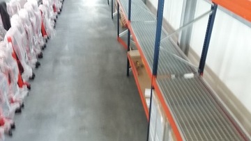 ОЦИНКОВАННАЯ полочная решетка для НОВЫХ паллетных стеллажей