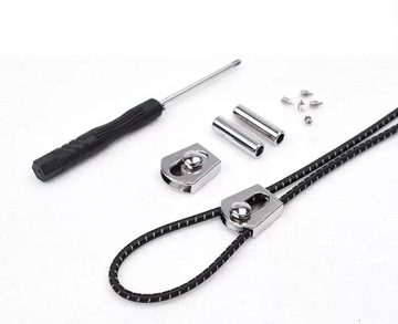 ЗАПАСНЫЕ МЕТАЛЛИЧЕСКИЕ СТРУНЫ, эластичные шнурки.