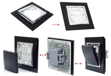 QUADRA СЕРЕБРЯНАЯ КРОМКА ДЛЯ РАМКИ СТЕКЛЯННАЯ РАМА