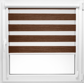 Рулонные шторы Zebra ДЕНЬ НОЧЬ рулонные шторы в КАССЕТЕ на заказ.