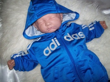 НОВЫЙ ДЕТСКИЙ СПОРТИВНЫЙ КОСТЮМ ADIDAS I J BLING JOG 80 СМ