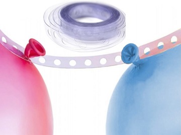 ЛЕНТА ДЛЯ ШАРОВ-ГИРЛАНД ШАРОВЫЕ ВОРОТА СВАДЬБА 5 М