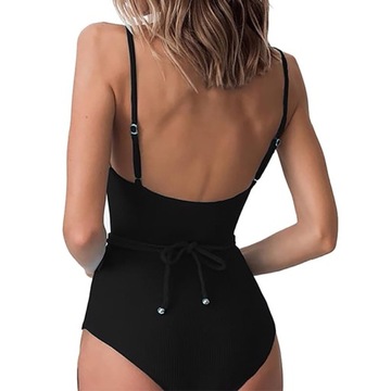 КУПАЛЬНИК ЦЕЛЬНЫЙ, ЧЕРНЫЙ LAKI M