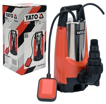 ПОГРУЖНОЙ НАСОС INOX 1100ВТ МОНОБЛОК Yato