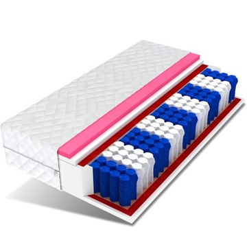 Materac 200x220 pocket visco-memory SOLARIS
