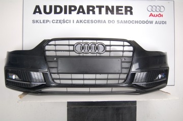 ZDERZAK AUDI A4 S-LINE 2012-2016 LIFT 8K B8 BLACK
