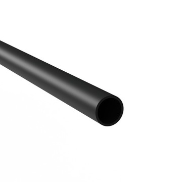 Балясиновая труба fi20 x 2 мм 150 см 1,5 м. Монтаж арфы для балюстрады, черный матовый RAL