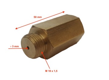 СТАЛЬНОЙ ЭМУЛЯТОР ВТОРОГО ЛЯМБДА-ЗОНДА, ДЛИННЫЙ