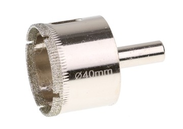 WIERTŁO DIAMENTOWE DO GRESU SZKŁA 40 mm OTWORNICA