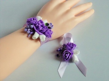 ПР 15 Ф*Заколка-бутоньерка на свадебный выпускной