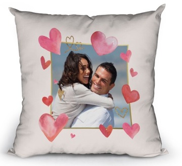 ПОДУШКА ДЛЯ ФОТО BOYFRIEND'S DAY С ВАШИМ ФОТО 40см
