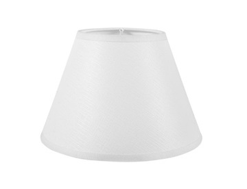 ABAŻUR DO LAMP BIAŁY SUPER ZMYWALNY PCV 13X25X16
