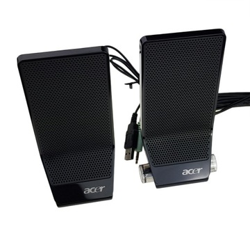 КОЛОНКИ ACER 2.0 ДЛЯ НЕТБУКОВ, НОУТБУКОВ, ПЛАНШЕТОВ, USB