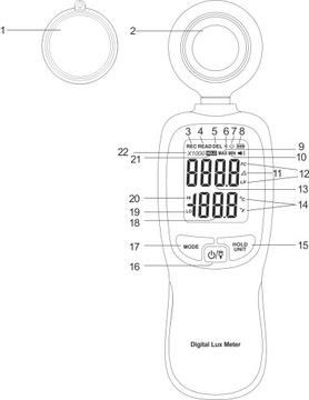 ИЗМЕРИТЕЛЬ ЛЮКС ИЗМЕРИТЕЛЬ BLUETOOTH WINTACT
