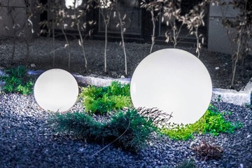 САДОВЫЕ ЛАМПЫ ДЕКОРАТИВНЫЕ ШАРЫ 20, 25, 30, 40 см + LED
