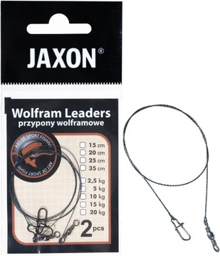PRZYPON PRZYPONY WOLFRAM JAXON 25 cm - 5 kg 2szt