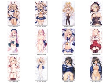 Двусторонняя дакимакура Azur Lane НА ВЫБОР