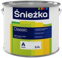 FARBA EMULSYJNA ŚNIEŻKA 9.4L RAL 9010
