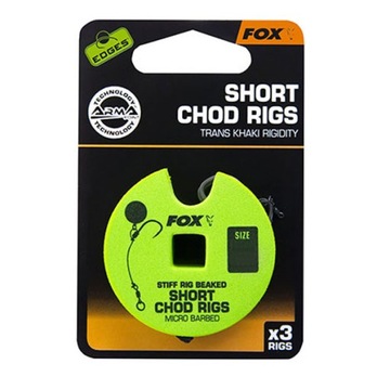 PRZYPONY FOX EDGES SHORT CHOD RIGS - ROZM. 8