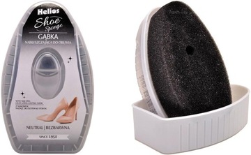 G12-61 ПРОЗРАЧНАЯ ГУБКА ДЛЯ БЛЕСКА ОБУВИ HELIOS