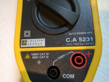Chauvin Arnoux C. A 5231 Ручной мультиметр