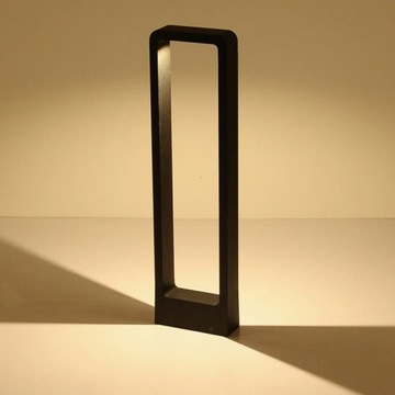 Lampa ogrodowa LED 7w wysokość 60cm światło ciepłe