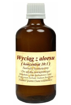 WYCIĄG Z ALOESU 100ml - KONCENTRAT 10:1