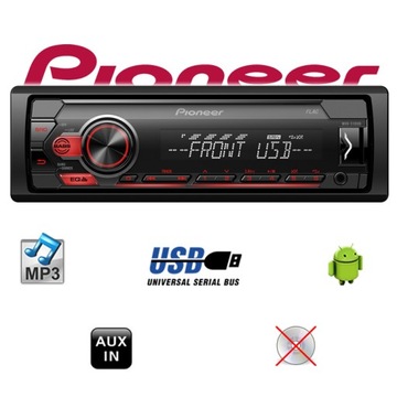 PIONEER MVH-S110UB MP3 USB RADIO DO AUTA FLAC WMA