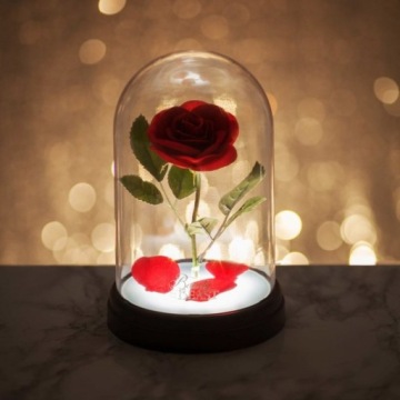 Лампа «Красавица и чудовище» Disney Rose