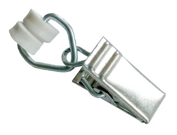 ŻABKI do KARNISZY aluminiowych firanek 50szt