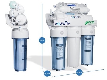 Фильтр для воды обратного осмоса RO7, ионизатор AIFIR 200 для кухни, 5 этапов