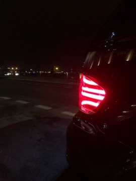MERCEDES ML W164 RED SMOKED Светодиодные задние фонари