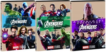 ТРИЛОГИЯ МСТИТЕЛИ [3 DVD] КОЛЛЕКЦИЯ MARVEL