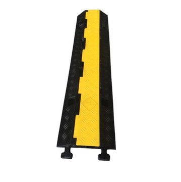 Przejazd przez kable 2 kanały drogowy próg kablowy