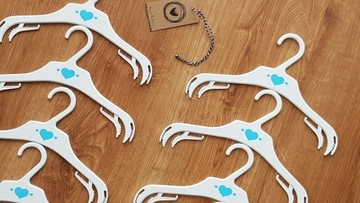 Маленькие детские вешалки, 28 см, 8 шт.